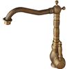 Yu xin Ottone antico da cucina miscelatore rubinetto monocomando per lavello Giraffe rubinetto lavabo con bocca girevole