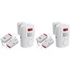 ISTOVO 2X Allarme Sensore di Movimento Un Infrarossi - Antifurto con 4 Telecomandi, Adatto per Casa/Garage/Negozi