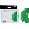 Shelly Wave Pro Dimmer 2PM - Dimmer Smart Z-Wave a 2 Canali con Misurazione dei Consumi, 200 W per Canale, Domotica, Montaggio su Guida DIN, Hub Z-wave Richiesto, SmartStart