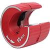 TopHomer Mini taglierina rotonda del tubo, in lega di zinco idraulico strumento di taglio, in rame di alluminio tubo del PVC strumento di taglio della fetta, rosso, 15mm