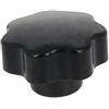 Othmro 1 pomello per dado di bloccaggio a stella, filettatura femmina M12 x 65 mm, ricambio a stella a mano, viti di serraggio, maniglia a stella, rimozione rapida, parti di ricambio per seghe trapano