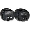 vhbw 2x batteria compatibile con Metabo 00064000, 6.00064.50, 6.00059.51, 6.00063.50, 6.00059.50 utensile elettrico (2100 mAh, NiMH, 4,8 V)