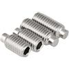Generic 1-20pz Grani con Punta Cilindrica Acciaio Inox 304, Viti senza Testa a Esagono Incassato DIN 915 M3 M4 M5 M10, Grani con Perno per Fissaggio Meccanico(M6*16-10pcs)