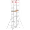 SCEDIL Trabattello altezza di lavoro 7,35 m in acciaio serie M4 LUX BASE NORMALE made in italy I SCEDIL