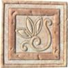 Generico Mattonella Decorativa in Ceramica, Design Floreale in Rilievo, 10x10 cm, Stile Vintage, 50 Pezzi per Cucina e Bagno, 0,50 mq