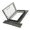 ELUMA Lucernario - Finestra da tetto CLASSIC LIBRO | Finestra per uscita sul tetto | Vetro camera 4-9-4 | Apertura laterale | Made in Italy | 45x55 Base x Altezza