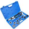 Fafeicy Kit Utensili per Svasatura Accessori Hardware per Espansori per Tubi Pressione Dell'Acqua Acciaio 40CR 3/8 Pollici ‑ 1‑5/8 Pollici per Tubi In Rame Morbido Tubi In Alluminio, Tubi In Ti