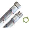 H2O-Flex Tubo corazzato 3/4ÜM x 3/4AG (DN19) - 70cm / 700mm