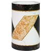 Dostear Bordi Greche Pannelli Adesivi Bordo Adesivo per Pareti Striscia Adesiva Muro Decorativa Greca Adesiva per Parete Linee marroni 10 X 500cm