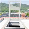 Generico Lucernario per Seminterrato, L*W 50x70cm Finestra per Lucernario per Tetto Piano, 50 60 70 80 90 100cm Finestra di Osservazione del Tetto per la Soffitta, la Sala da Sole, Bianco