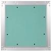 PORTE ITALIANE Botola SPORTELLO Ispezione CARTONGESSO in alluminio STANDARD-FUORI STANDARD Quadrato | FUORI MISURA 40 x 40 CM Senza Gancio