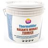 GeoPaint THERMOFILLER - Rasante murale termoisolante in pasta antimuffa anticondensa pronto all'uso 2,5/13 Litri Testato e certificato dall'Università di Bologna (13 Litri)