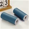 Dostear Bordi Greche Pannelli Adesivi Bordo Adesivo per Pareti Striscia Adesiva Muro Decorativa Greca Adesiva per Parete Blu 15cm X 500cm