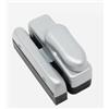 inferramenta Maniglia a Tavellino Modello Ribassato | 4 Colori Disponibili | Ideale per Finestre e Serramenti in PVC o Alluminio (Argento)