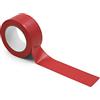 Finest Folia Nastro adesivo per marcatura del pavimento, larghezza 50 mm, per marcare sul pavimento, per segnaletica di sicurezza, per segnaletica di sicurezza, per contrassegnare il pavimento (1 rotolo, rosso)