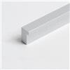 HONGTUWY 1 Pezzi Maniglia per armadio da cucina con viti,in alluminio, per armadi, armadi, armadi, maniglia per porta, set per cassetti cucina, camera da letto (Hole center:600mm,Silber)
