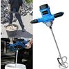 BRIEFNESS Agitatore per malta a colori da 2600 W, agitatore a mano, 6 velocità variabili, con grande frusta Ø 120 mm e manico ergonomico