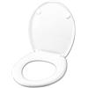 IDROTOP Copriwater per POZZI GINORI COLIBRI' 2 DUO TERMOINDURENTE BIANCO cerniera inox normale