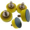 NEFLUM 5pcs 1 25MM Piastra Di Supporto In Vinile Platorello Con Filettatura M6 Per Dischi Di Ricambio Pad Utensili Abrasivi