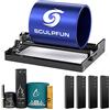 SCULPFUN Incisioni laser Rotary Roller, campo di incisione 6-150 mm, 4 incrementi in metallo, impedisce lo scivolamento, per macchina da incisione laser, cilindro a tazza