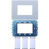 Di Tutto Per Tutti® - Set Completo 5 Pezzi Compatibile con Vimar Arke. Bianco (Deviatore)