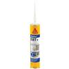 Sika Sikaflex EBT+ Adesivo, Sigillante e Stucco Ibrido Multiuso per Porte e Finestre per Interni, Esterni, Bianco, 300 ml