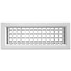 Idrotop ACCES. CLIMA Bocchette Griglie 500X100mm BIANCA con Alette orientabili Singolarmente