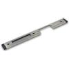 world-trading-net - Contropiastra per porte sinistre, altezza 243mm, per apriporta elettrici, in acciaio inox (inox), con foro scrocco e catenaccio
