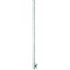Alberts 700232 Palo universale, saldato contro piastra con una distanza di 70 mm, da avvitare, lunghezza 1150 mm, palo 30 x 30 mm
