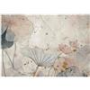 WallArena - Carta da parati fotografica - Fiori 400x280 cm - Murale fotografico - Per soggiorno e camera da letto - Effetto 3D - con Colla - Boho Botanico Fiore Vintage