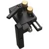 Wodsty Mitre Track Stop per T-Slot T-Tracks Lega di Alluminio Lavorazione Del Legno Recinzione Limitatore con Maniglia a Sgancio Rapido per Slot 19mm Sinistra/Destra Opzioni Corto/Lungo