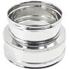Diankamin Raccordo Mono - Doppia Parete Mono 200 F X 200m / 250f Per Canne Fumarie Diankamin