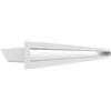 KRATKI Griglia di ventilazione LUFT 6x80 bianco