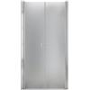 Home Deluxe Porta Doccia a Saloon 'LAVEA' -Dimensione: 70 x 195 cm - Variante: Vetro smerigliato- Vetro di sicurezza da 6 mm nano nano I Box Doccia per Nicchia, Porta a Soffietto, Box doccia