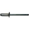 irsa24 2,4 x 10,0 mm, 2000 pezzi in alluminio/acciaio a testa svasata, rivetti di tenuta