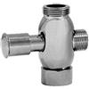 Dianhydro DEVIATORE IN OTTONE CROMATO PER COLONNA DOCCIA Cromo