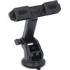Plyisty Supporto per Radio e Microfono Portatile, Supporto per Walkie-talkie a Ventosa, Supporto a Ventosa per Parabrezza e Cruscotto, per UV5R, Talkabout, CB