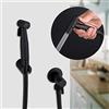 Vimmor Nero Bidet Rubinetto Bagno Bidet Rubinetto Wc Miscelatore Doccia Igienica Pulito Doccia Musulmana Bidet Portatile Pistola Spruzzatore Y50057