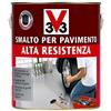 Smalto per pavimenti alta resistenza Vernice per pavimenti ad alta resistenza e tenuta - colore Grigio Chiaro 500 ml