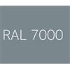 Generico Resina Epossidica Colorata per Pavimenti 1,2kg per 12mq (RAL7000)
