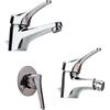 Arredobagno e Cucine Miscelatore Rubinetto lavabo,Bidet e Doccia Incasso pilette Scarico,Paini Pilot