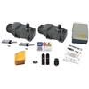 Dieffematic KIT CANCELLI A BATTENTE RIB KIT DUKE 110° 230V/50-60HZ DUO B2 AD10981 RICAMBIO