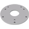 PRIWAS Piastra di base rotonda adatta per Bosch POF 1200 AE/1400 ACE | Piastra di scorrimento per fresatura superiore Bosch