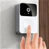 Naroote Campanello Video X9 Wifi, Campanello Video Remoto Wireless con Cambio di Voce per la Protezione della Sicurezza Domestica