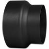 LANZZAS Lanzas, tubo per stufa, riduzione da 180 mm a 150 mm, colore: nero-metallico, (diametro Ø 150 mm) - altri tubi dal nostro assortimento, li trovi qui.