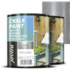 JOVIRA PINTURAS Chalk Paint 1,5 Litri | Pittura al Gesso, Matte all' Aqua, Rinnova il tuo arredamento con creatività. (2x750 millilitri, Argento) F-12-2