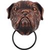 Uonlytech Batacchio Porta Cane in Resina Sintetica Testa Cane Antica | Decorazione Murale per Interni, Stile Unico, Uso Versatile, Finitura Robusta