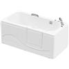 HOME DELUXE - Vasca senior con idromassaggio - VITAL M destra - dimensioni: 153 x 76 x 64 cm - comprensiva di accessori completi I vasca con sportello, vasca senior con ingresso, vasche idromassaggio