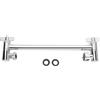 YWBL-WH Braccio Doccia Regolabile Braccio di Prolunga per Soffione Doccia Extra Lungo Barra di Prolunga per Soffione Doccia per Bagno di Casa (Elettrolitico)