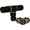 LEDLUX Connettore Giunta Di Connessione IP68, 3 Pin Per Cavo Elettrico 6-12mm, Impermeabile Stagno (Forma T 95X65X20mm)